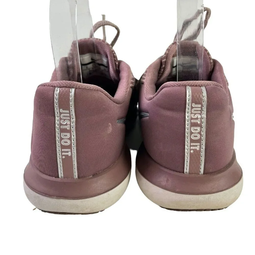 Nike Womens Flex Supreme TR6 Training Pink Lace Up Sneakers Shoes 909015-200 / 9